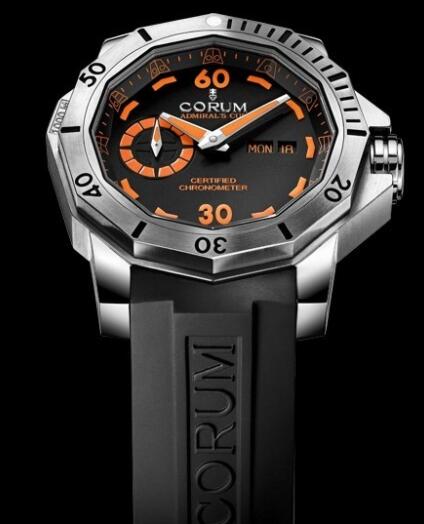 Corum Admiral's Cup Seafender 48 Deep Dive Replica Watch 947.950.04/0371 AN15 Titanium - Caoutchouc Strap